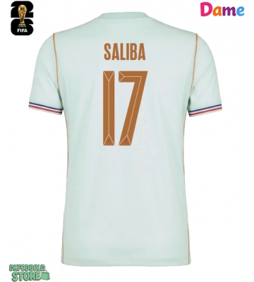 Frankrig William Saliba #17 Replika Udebanetrøje Dame VM 2026 Kortærmet